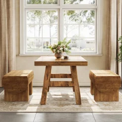 Solid Wood Dining Bench, 47