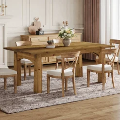 Solid Wood Dining Table, 63