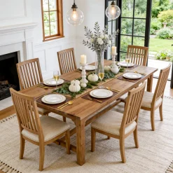 Solid Wood Dining Table, 63