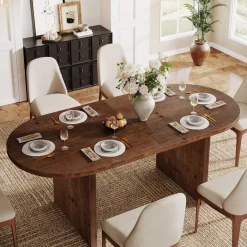 Solid Wood Dining Table, 63