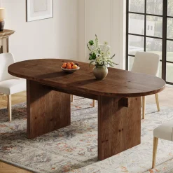 Solid Wood Dining Table, 63