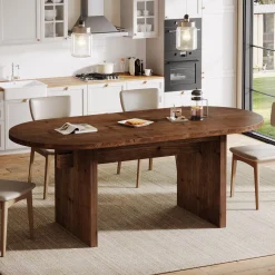 Solid Wood Dining Table, 63