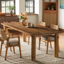 Solid Wood Dining Table for 6, 63