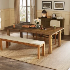 Solid Wood Dining Table for 6, 63