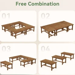Solid Wood Executive Desk, 63