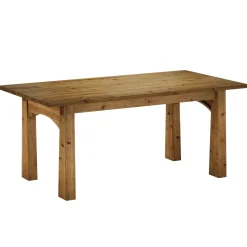 Solid Wood Executive Desk, 63