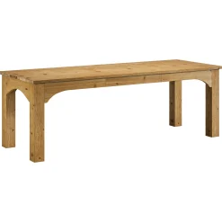 Solid Wood 2-Person Desk, 79
