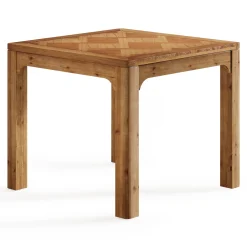 Solid Wood Square Dining Table, 31.5