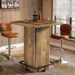 Square Bar Table, 39.37