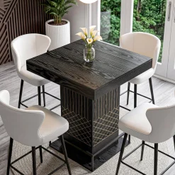 Square Bar Table, 37.4