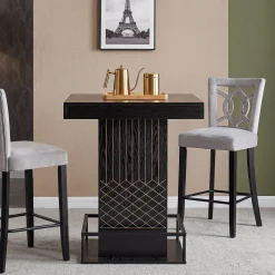 Square Bar Table, 37.4