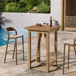 Square Bar Table, 39.4
