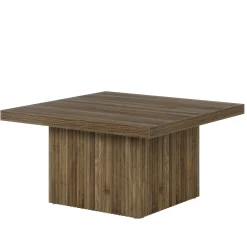 Square Coffee Table, 31.5-Inch Wood Center Table Cocktail Table
