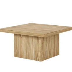 Square Coffee Table, 31.5-Inch Wood Center Table Cocktail Table