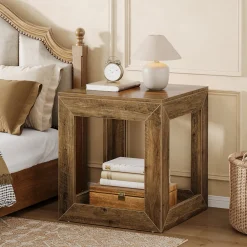 Square End Table, 19.7