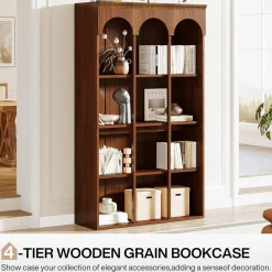 5-Tier Bookcase, 70.9