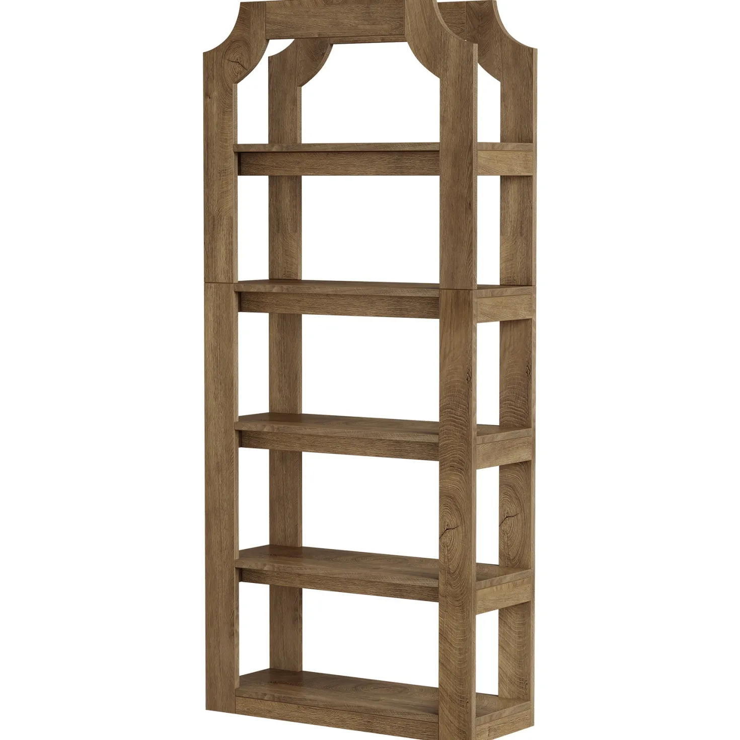 5-Tier Bookshelf, 70.9" Freestanding Bookcase with Open Storage Shelves