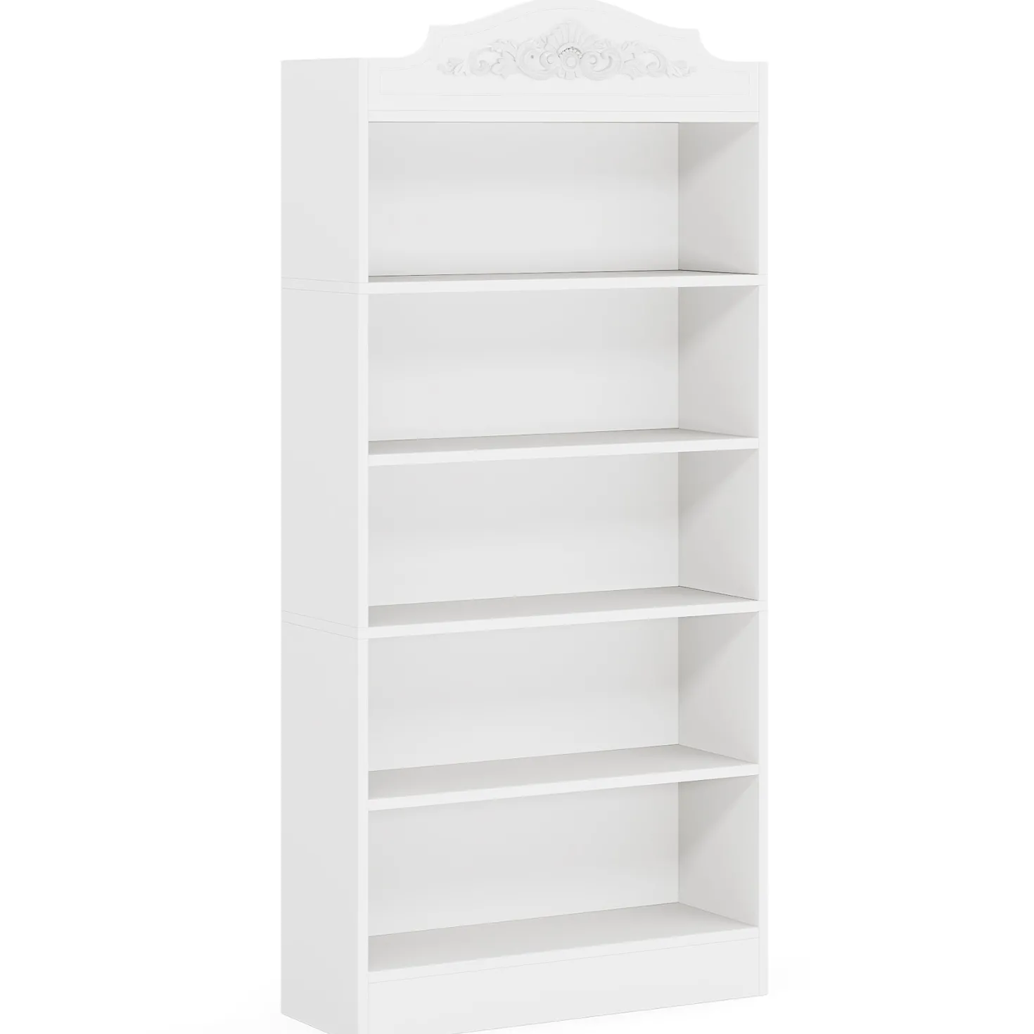 5-Tier Bookshelf, 73" Freestanding Etagere Bookcase with Storage Shelves