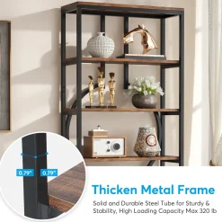6-Tier Bookshelf, 70.9
