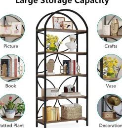 5-Tier Bookshelf, 75