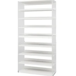 8-Tier Bookshelf, Acrylic Bookcase Storage Display Shelf