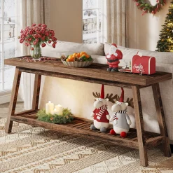 2-Tier Console Table, 70.9