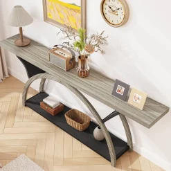 2-Tier Console Table, 70.9