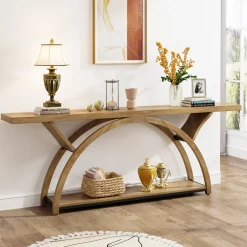 2-Tier Console Table, 70.9