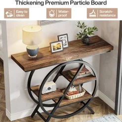 4-Tier Console Table, 39.4
