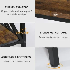 2-Tier Console Table, 70.9
