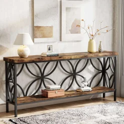 2-Tier Console Table, 70.9