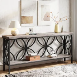 2-Tier Console Table, 70.9