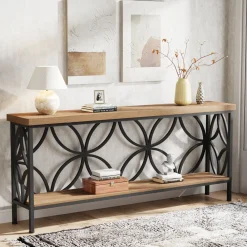 2-Tier Console Table, 70.9