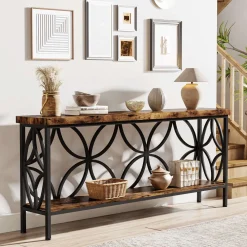 2-Tier Console Table, 70.9