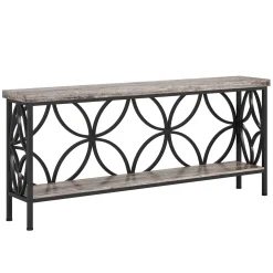 2-Tier Console Table, 70.9