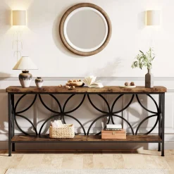 2-Tier Console Table, 70.9