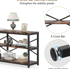3-Tier Console Table, 70.9