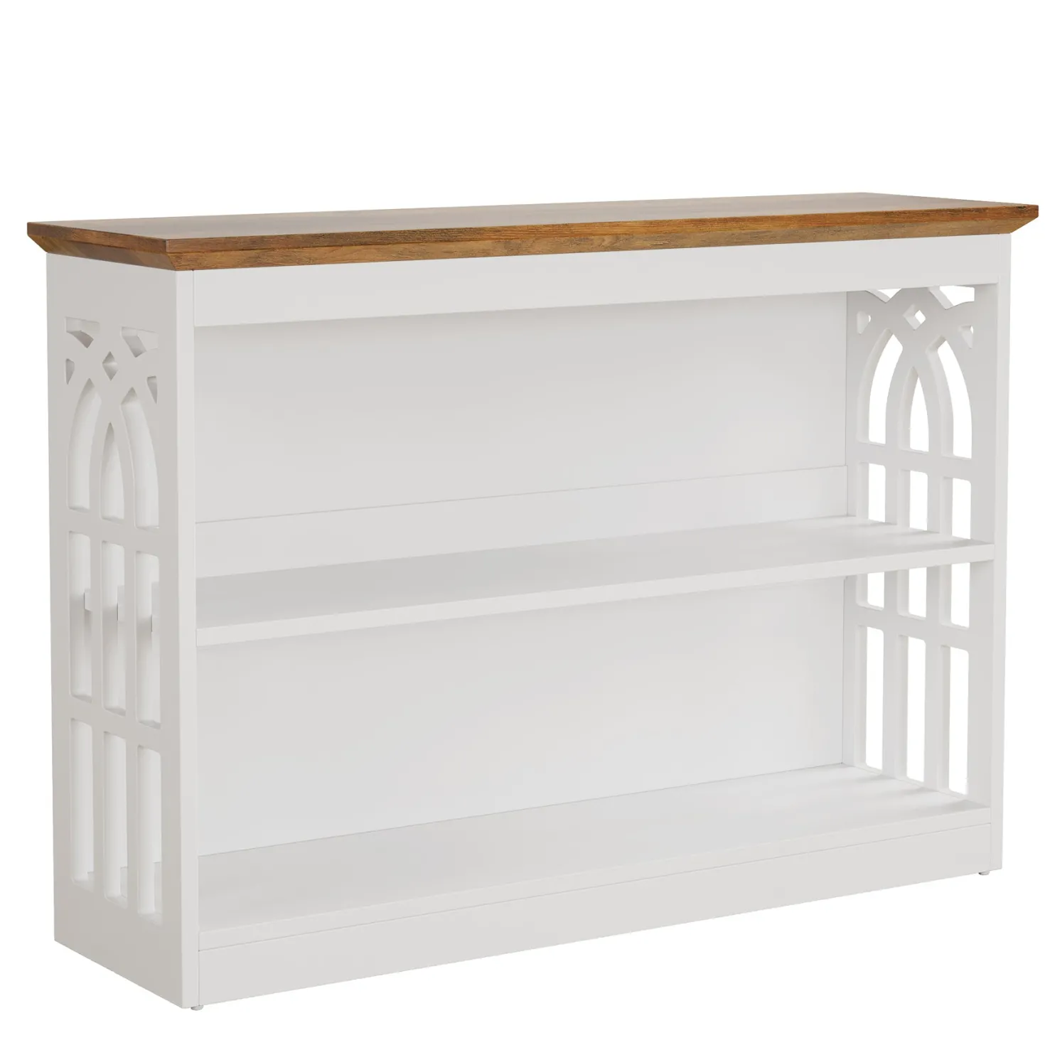 3-Tier Console Table, 41.34" Modern Entryway Sofa Table Behind the Couch
