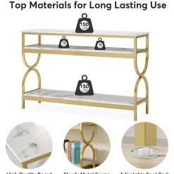 3-Tier Console Table, 55
