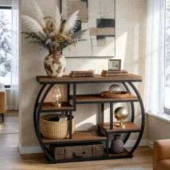6-Tier Console Table, 39.4
