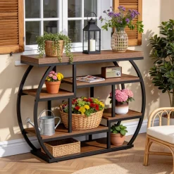 6-Tier Console Table, 39.4