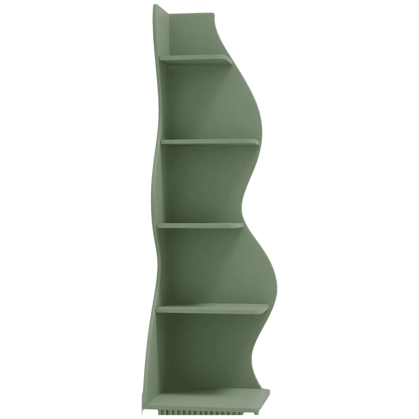 5-Tier Corner Bookcase, Rustic Freestanding Corner Shelf for Small Spaces