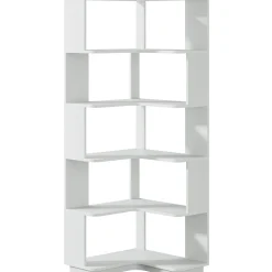 6-Tier Corner Bookshelf, 64.96