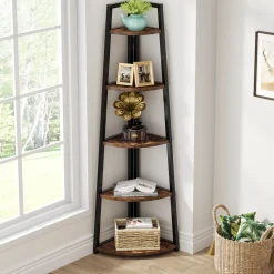 5-Tier Corner Bookshelf, 70