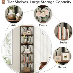 6-Tier Corner Shelf, 67