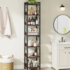 7-Tier Corner Shelf, 78.7