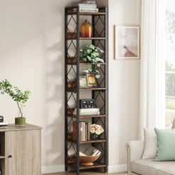 7-Tier Corner Shelf, 78.7