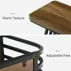3-Tier End Table, 23.62