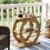 3-Tier End Table with Storage Shelves, Narrow Side Table for Living Room
