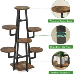 7-Tier Plant Stand, 43.3